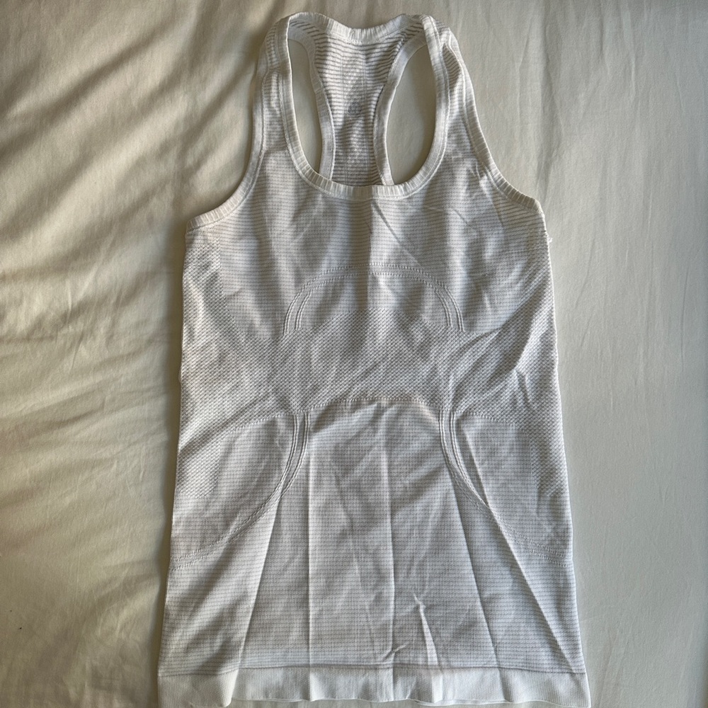 Lululemon White Tank